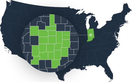 Indiana Map